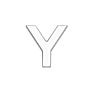 Jewelry Chrome Color Plain 8Mm Slide Letters Diy Accessory Can through 8Mm Wristband