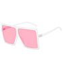 Jheyewear Plastic Big Square Oversized Colorful Women Men Sun Glasses Shades Sunglasses