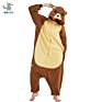 Kigurumi Adult Fox Cat Onesie Pajamas Shark Duckbill Dragon Bear Wolf Animal Fleece Adult Sleepwear Halloween Costume