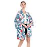 Kimono Beach Wear 100%Viscose Kimonos Women Floral Print Kimono