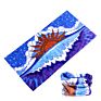 Neck Gaiter Sun Headwear Tubular Bandana Bule Color Tube Sports Seamless Headwear Fishing Bandana