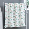 100% Cotton Muslin Swaddle Blanket Tassel 120*110 Cm Wrap Towel for Baby