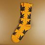 124 Men Hip Hop Plant Cotton Street Cannabis Sock Maple Pot Unisex Leaf Crew Weed Socks Men