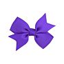 2.2 Inch Small Swallow Tail Ribbon Hair Bow with Full Lined Clip for Little Baby Girls Kids Hair Accessory 811