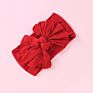 35 Colors Nylon Hair Accessories American Handmade Baby Kids Headwrap Elastic Bow Headband