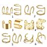 Aaa22 Rhinestone Women Earrings Ear Cuff Jewelry Gifts Wrap Earrings Butterfly Flowers Diamond Ear Clips