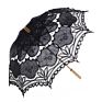 Ameliebridal Victorian Party Gifts Birthday Shower Handmade Wedding Decoration Bride Lace Umbrella Battenburg Lace Parasol