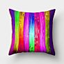 Colorful Crayon Sense Ripple Vortex Colorful Creative Cushion Peach Skin Pillowcase