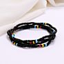 Colorful Women Cadena De Cintura Elastic Waist Bead Chains Waistbeads
