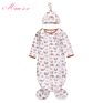 Cotton Jersey Newborn Sleeping Bag 0-6M Baby Safe Sleep Sack Knotted Baby Gown Unisex Newborn Baby Sleeping Bag