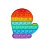 Design Animal-Shaped Fidget Toy Rainbow Push Bubbles Fidget Sensory Toy Silicone Sensory Educational Toy