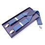 Elastic Pants Braces Adjustable 3.5Cm Wide Y Back Style Strong Metal Clips Suspenders for Men