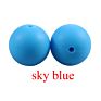 Food Grade Letter Baby Teether Teething Kids Bracelets Chew Silicone Beads 12Mm