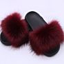 Indoor Fur Women Warm Comfy Fluffy Faux Girls Cozy Ladies Designer Flats Black Home House Bedroom Female Soft Slippers for Kids
