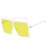 Jheyewear Plastic Big Square Oversized Colorful Women Men Sun Glasses Shades Sunglasses