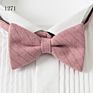 Last Design Mens Tuxedo Wool Bow Ties for Men Handmade