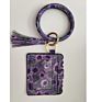 Hot Sale Amazon Leather Key Ring Keychain Wallet Wristlet Bracelet