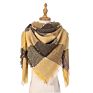 Newest Triangle Scarf for Women Plaid Shawl Cashmere Scarves Bufanda Blanket &Dropshipping