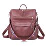 Pu Leather Women Hailey Melea Convertible Backpack for Bags Shoulder Strap College School Backpack