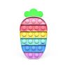 Santa Claus Push Pop Anxiety Relief Kid Educational Fidget Sensory Toys for Children's Holiday Gifts Christmas Series Design