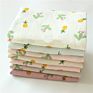 Star Printed Baby 100% Cotton Knitted Receiving Blanket Muslin Swaddle Wrap for Baby Kid Child Toddler