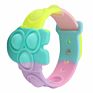 Stress Bracelet Fidget Wrist Strap Silicone Stress Relief Wristband Squeeze Fidget Bracelet Toy