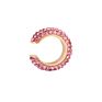 Women Pearl Ear Cuff Earring Bohemian Natural Freshwater Circle Small Clip on Earring No Piercing Fake Cartilage Earring