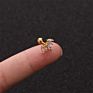 1 Pcs Piercing Earrings for Women Jewelry Broncos Heart Moon Star Stud Earrings Initial Ear Cartilage Earrings