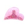 3.7 Inch 9.5Cm Luxury Women Large Tortoise French Metal Accessories Jaw Clamp Heart Celluloid Acetate Triangle Hair Claw Clip