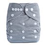 Ananbaby in Stock Solid Color Pul Fabric Non Disposable Baby Cloth Diapers
