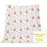 Customised White Designers Comfort Warm Quilt 4 Pack Bamboo Organic Cotton Baby Muslin Wrap Swaddle Blankets