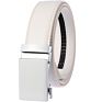 Gina Free Logo Men's Real Leather Ratchet Dress Belt with Automatic Buckle