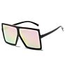 Jheyewear Plastic Big Square Oversized Colorful Women Men Sun Glasses Shades Sunglasses