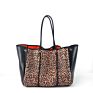 Neoprene Beach Tote Bag Women Shopping Bag Light and Soft Fabric Extra Large Capacity Eco-Friendly Single Shoulder Bag