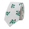 Novelty Mens Colorful Floral Cotton Linen Neck Ties for Wedding Party