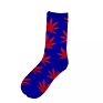 Professional Colorful Tube Sports Socks Bamboo Maple Leaf Socks Design Hemp Weed Leaf Socks