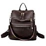 Pu Leather Women Hailey Melea Convertible Backpack for Bags Shoulder Strap College School Backpack