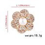 Rhinestones Flower Broches Pins Brooches