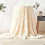 Room Decorative Shaggy Longfur Throw Blanket Soft Cozy Plush Fuzzy Faux Fur Blanket for Couch