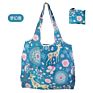Sublimation Recycled Tote Ecobag 190T Foldable Shopping Bag Reusable Tote Nylon Waterproof Grocery Rip Stop Polyester Bag