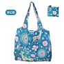 Sublimation Recycled Tote Ecobag 190T Foldable Shopping Bag Reusable Tote Nylon Waterproof Grocery Rip Stop Polyester Bag