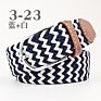 Unisex Multiple Option Stretch Belt Braided Elastic Stretch Fabric Belt Casual Weave Canvas Woven Belt