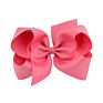 4 Inch 40 Plain Colors Yellow Kids Grosgrain Ribbon Hair Bows Hairbows with Alligator Clips Boutique for Girls 612