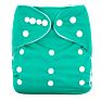 Ananbaby in Stock Solid Color Pul Fabric Non Disposable Baby Cloth Diapers