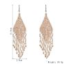 Colorful Handmade Seed Beads Earrings Boho Tassel Long Earrings for Women Jewelry