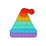 Design Animal-Shaped Fidget Toy Rainbow Push Bubbles Fidget Sensory Toy Silicone Sensory Educational Toy