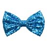 Larger 7" Messy Sequins Children Hair Bow without Clip Diy Hair Accessories for Girl Glitter Bow for Headband