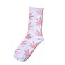 Professional Colorful Tube Sports Socks Bamboo Maple Leaf Socks Design Hemp Weed Leaf Socks