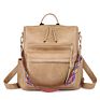 Pu Leather Women Hailey Melea Convertible Backpack for Bags Shoulder Strap College School Backpack