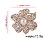 Rhinestones Flower Broches Pins Brooches